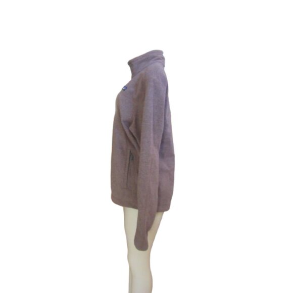 Men's Patagonia 1/4 Zip Pullover Brown Fleece Sweater/Jacket Medium - Picture 6 of 8